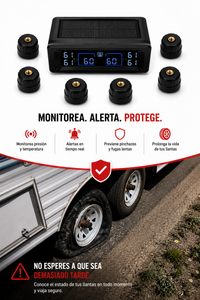 TireGuard Pro™ — Kit de 6 Sensores