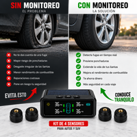 TireGuard Pro™ — Kit de 4 Sensores